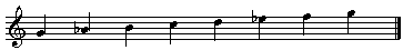 arabic scale