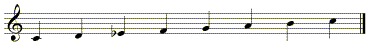 ascending melodic minor