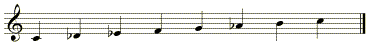 neapolitan minor scale