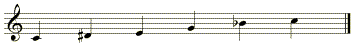 Major #9 b7 pentatonic